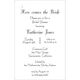 Bride Gown with Die-cut Invitations Image 2 of 2
